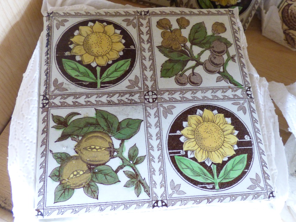 COLLECTION OF VICTORIAN TILES - Image 2 of 5