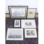 QUANTITY OF PICTURES, PRINTS & ETCHINGS