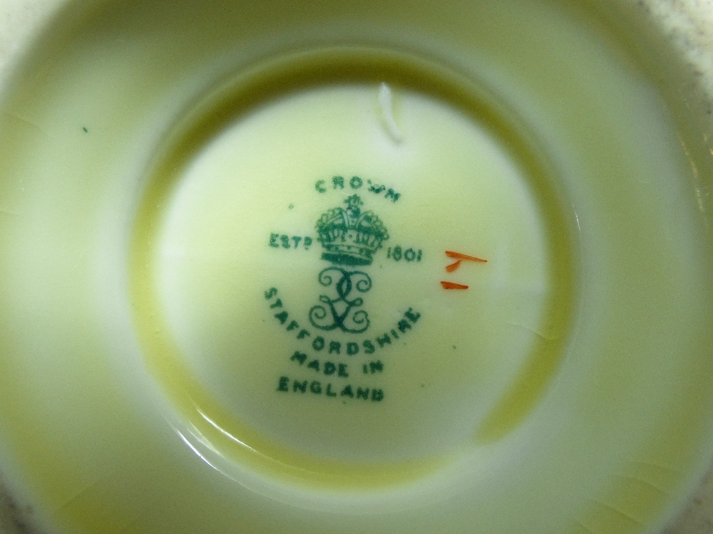 QUANTITY OF CROWN STAFFORDSHIRE & GROSVENOR CERAMICS - Image 5 of 6