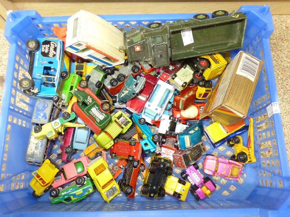 COLLECTION OF DIE CAST VEHICLES INCLUDING CORGI & MATCHBOX - Image 2 of 3