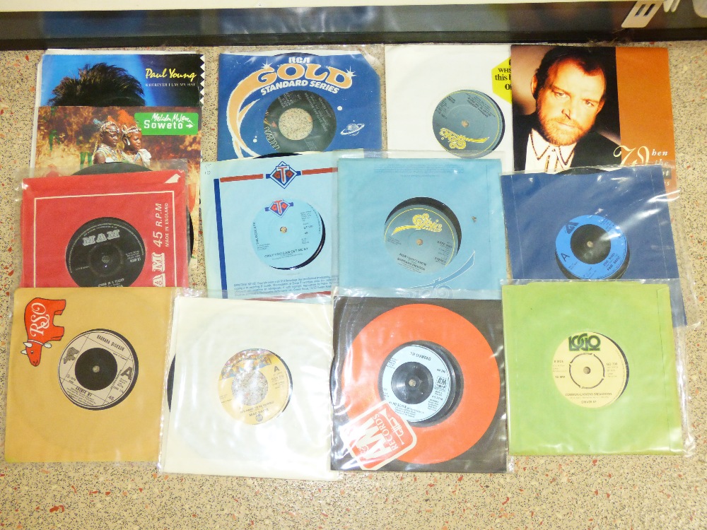 QUANTITY OF VINYL 7 inch SINGLES INCLUDING BAD MANNERS & STEVIE WONDER - Image 2 of 3