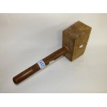 LARGE WOODEN MALLET