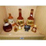 COLLECTION OF WHISKY INCLUDING DIMPLE & BELLS