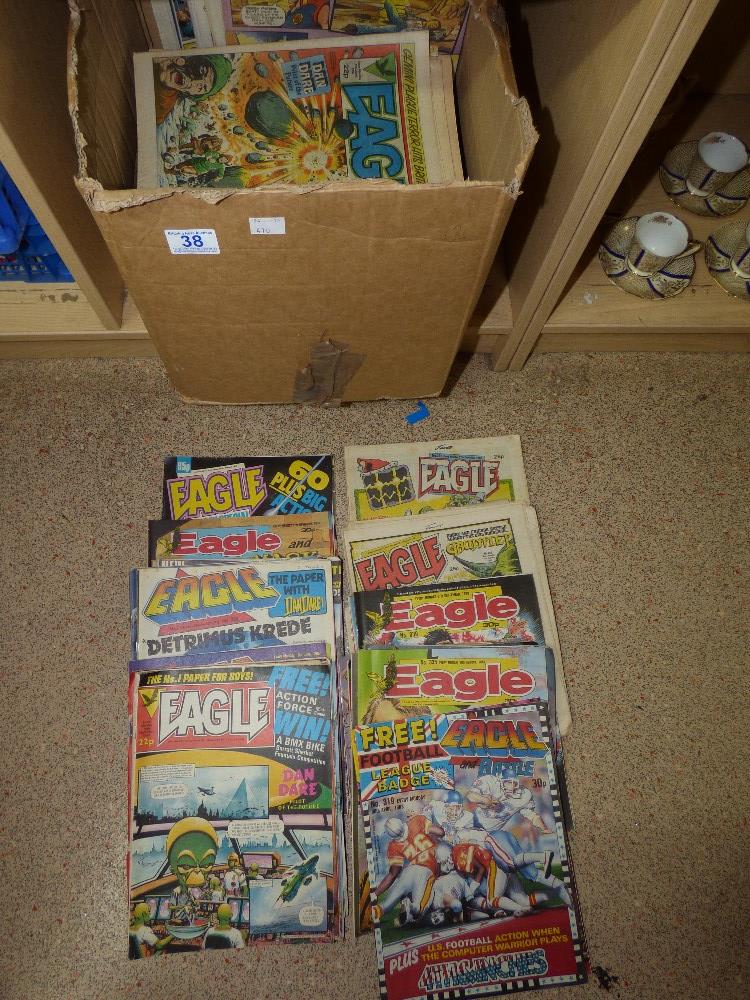 QUANTITY OF EAGLE COMICS