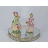 2 ROYAL DOULTON FIGURES BABIE HN1679 & TINKLEBELL HN 1677