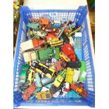 BOX OF DIE CAST VEHICLES