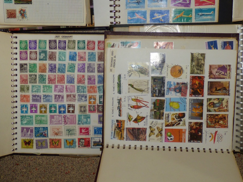 COLLECTIONS OF STAMPS IN ALBUMS - Image 2 of 4