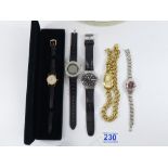 5 X WATCHES INCLUDING SWATCH & SEKONDA