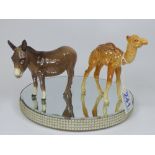 BESWICK DONKEY & BESWICK CAMEL