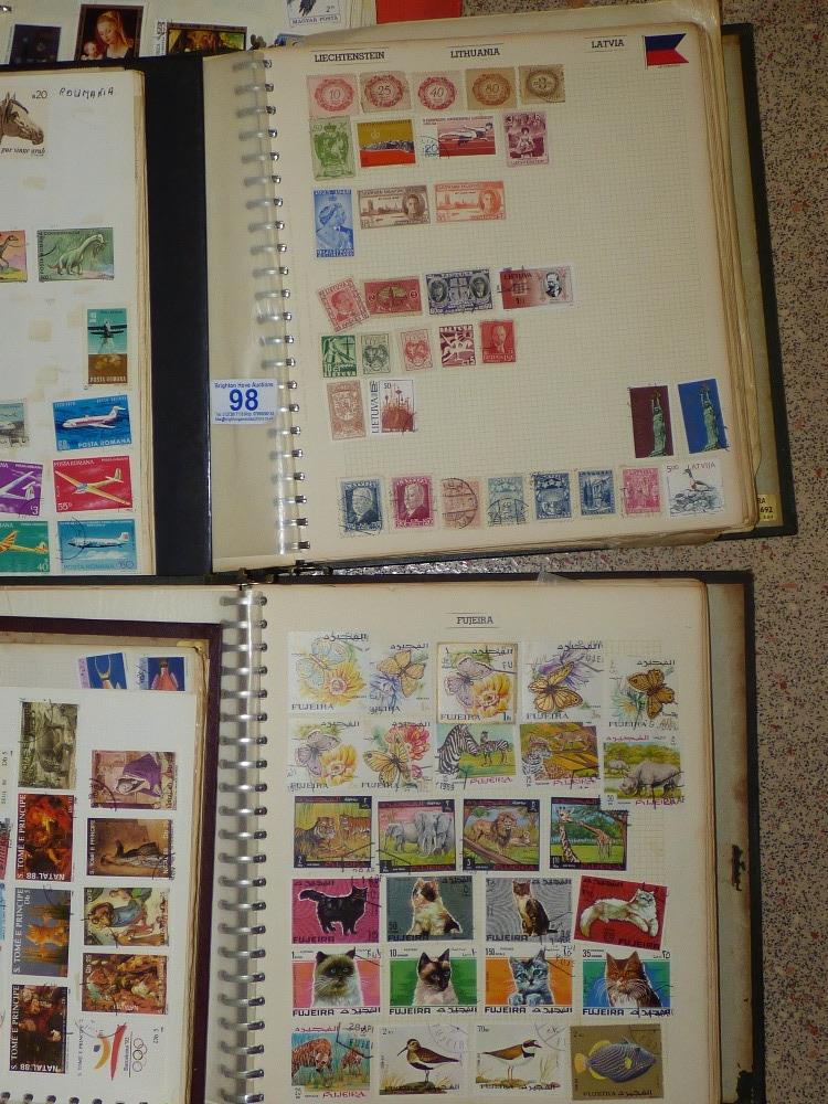 COLLECTIONS OF STAMPS IN ALBUMS - Image 4 of 4