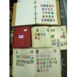 5 X ALBUMS OF STAMPS