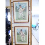 2 X FRAMED PICKWICK PAPERS DRAWINGS BY KYD