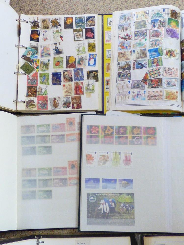 QUANTITY OF STAMPS IN ALBUMS - Image 2 of 5