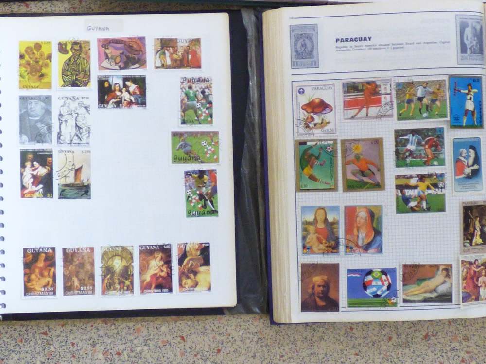 QUANTITY OF STAMPS IN ALBUMS - Image 4 of 5