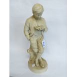 COPELAND PARIANWARE FIGURE, YOUNG ENGLAND A/F 40 CMS