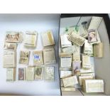 QUANTITY OF VARIOUS VINTAGE CIGARETTE CARDS