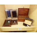 MIXED LOT INCLUDING PLATED PICTURE FRAMES