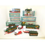 SIZEABLE COLLECTION OF EDDIE STOBART CORGI TOYS - BOXED AS SHOWN