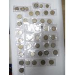 A QUANTITY OF ASSORTED CHINESE COINS OF VARYING AGE; 46 IN TOTAL