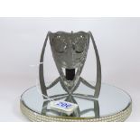 TUDRIC PEWTER VASE STAND BY ARCHIBALD KNOX : REG. 0226