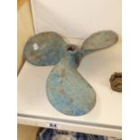 VINTAGE BRONZE BOAT PROPELLER