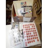 COLLECTION OF ASSORTED STAMPS, INCLUDING SPANISH AND CANADIAN