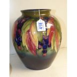 MOORCROFT LEAF & BERRY VASE (28 CMS) AF