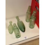 TALBOT & CO COD BOTTLE + 4 OTHER BOTTLES