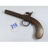 ANTIQUE PERCUSSION PISTOL