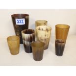 SEVEN HORN HUNTING CUPS