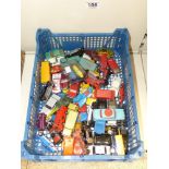 QUANTITY OF TOY CARS INCLUDING ONES BY CORGI AND MATCHBOX