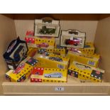 A COLLECTION OF BOXED MODEL CARS COMPRISING VANGUARDS AND LLEDO DAYS GONE EXAMPLES