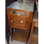 FRENCH OAK BEDSIDE CABINET