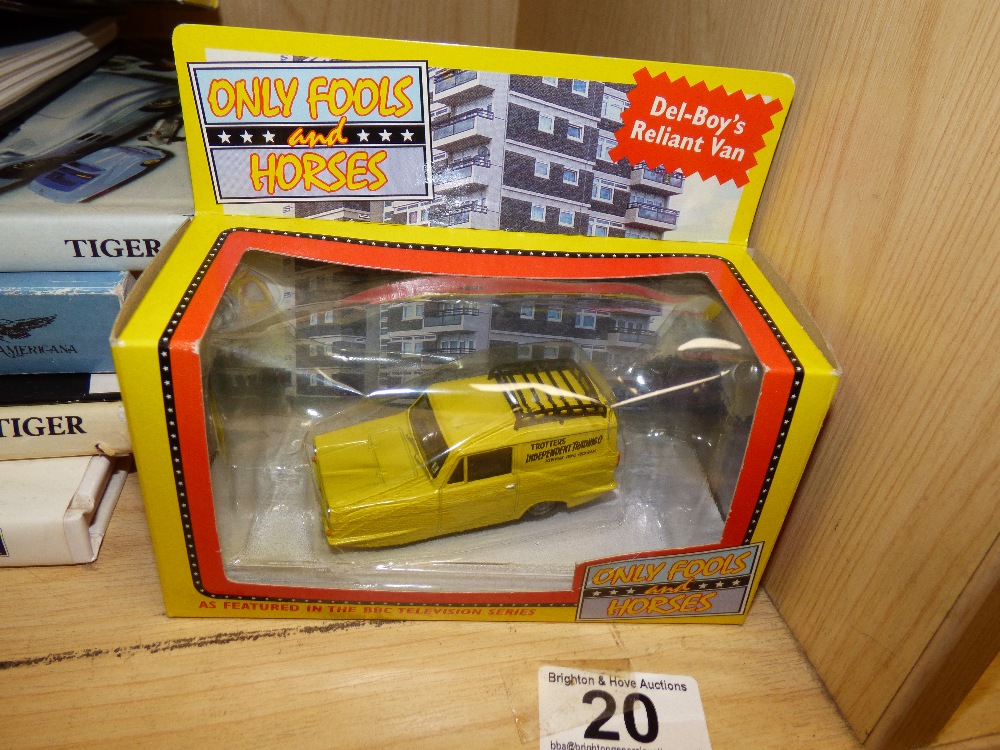 CORGI "ONLY FOOLS AND HORSES" VEHICLES, BOTH BOXED. PLUS OTHER ASSORTED VEHICLES AND TOY - Image 5 of 6