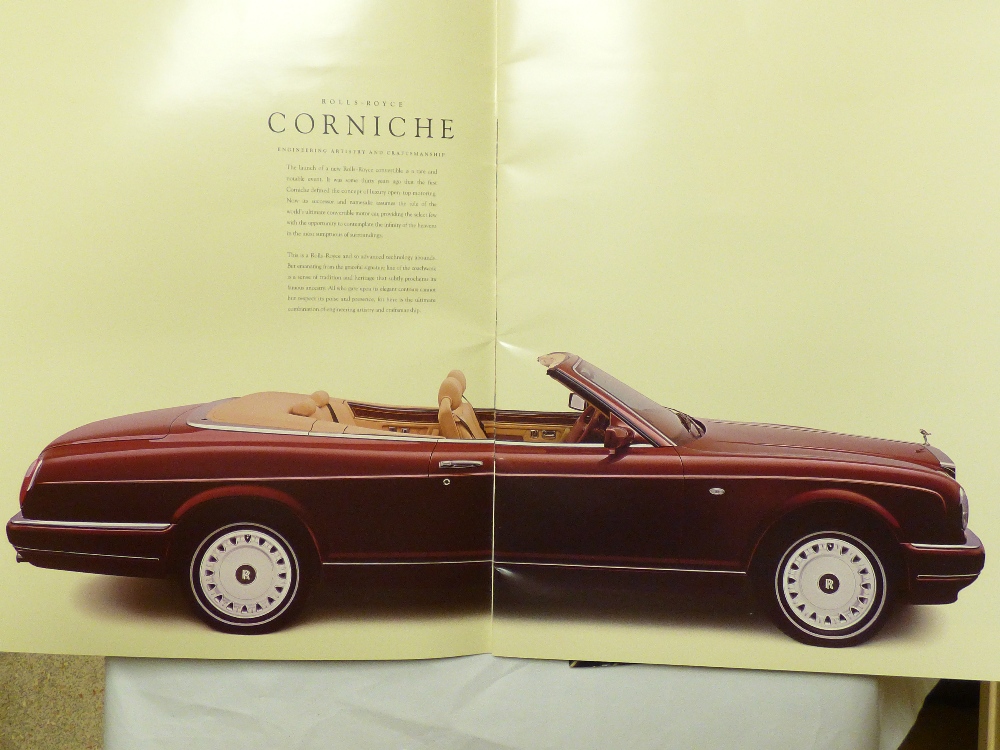 A LARGE SELECTION OF ROLLS ROYCE AND BENTLEY MOTORING EPHEMERA INCLUDING 50 YEARS AT CREWE, PRESS - Image 6 of 9