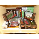 COLLECTION OF EFE (EXCLUSIVE FIRST EDITIONS) MODEL BUSES, ALL BOXED