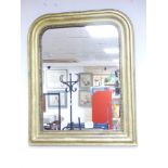 GILT FRAMED MIRROR 61 X 50 CM