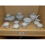 A COPELAND CERAMIC CHILDS TEA SET - 18 PIECES IN TOTAL