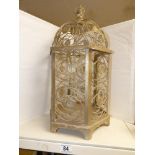 AN ORNATE HANGING LANTERN - MADE OF METAL