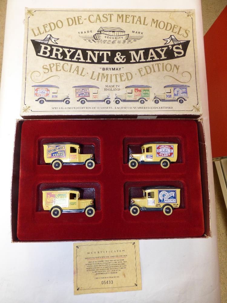 LLEDO DIECAST METAL REPLICA MODELS (X5), AND A BOXED SET OF 4 X LLEDO "BRYANT & MAY" LIMITED EDITION - Image 3 of 5