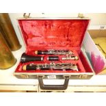 A REGENT CLARINET IN CASE - MADE IN ENGLAND