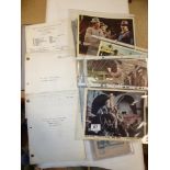 A FOLDER OF FILM STILL PRINTS INCLUDING MGM FILMS / WESTERNS INCLUDING THE WILD WILD WEST 1967 FINAL