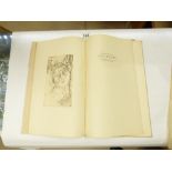 FIVE POEMS BY RUPERT BROOKE, BOUND AS A BOOK WITH ILLUSTRATIONS BY RU VAN ROSSEM, SIGNED.