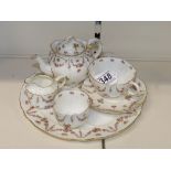 CRESCENT AND SONS CERAMIC CABARET TEA SET