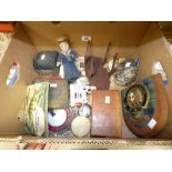 A FELT NORAH WELLINGS SAILOR DOLL AND MIXED SUNDRIES INCLUDING A PLAQUE