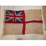 WW2 ROYAL NAVY ENSIGN 65 X 100CM DATED 1938