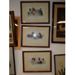 3 X FRANCES BUNDAGE PRINTS