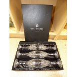 A BOXED SET OF 6 ROYAL DOULTON WINE GLASSES