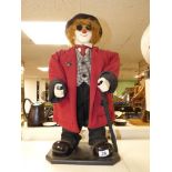 A CLOWN FIGURE - A SIGNED ITEM : 1999 (84 CM)