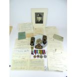 A COLLECTION OF MILITARY ITEMS RELATING TO LT. COMMANDER (SP) F.C HAYHURST, RNVR, INCLUDING